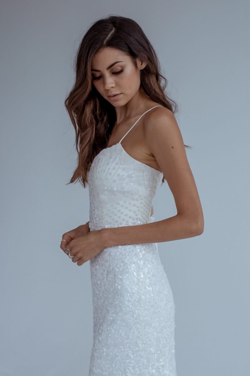 The 2018 wedding dress collection from Karen Willis Holmes. Available exclusively at Paperswan Bride