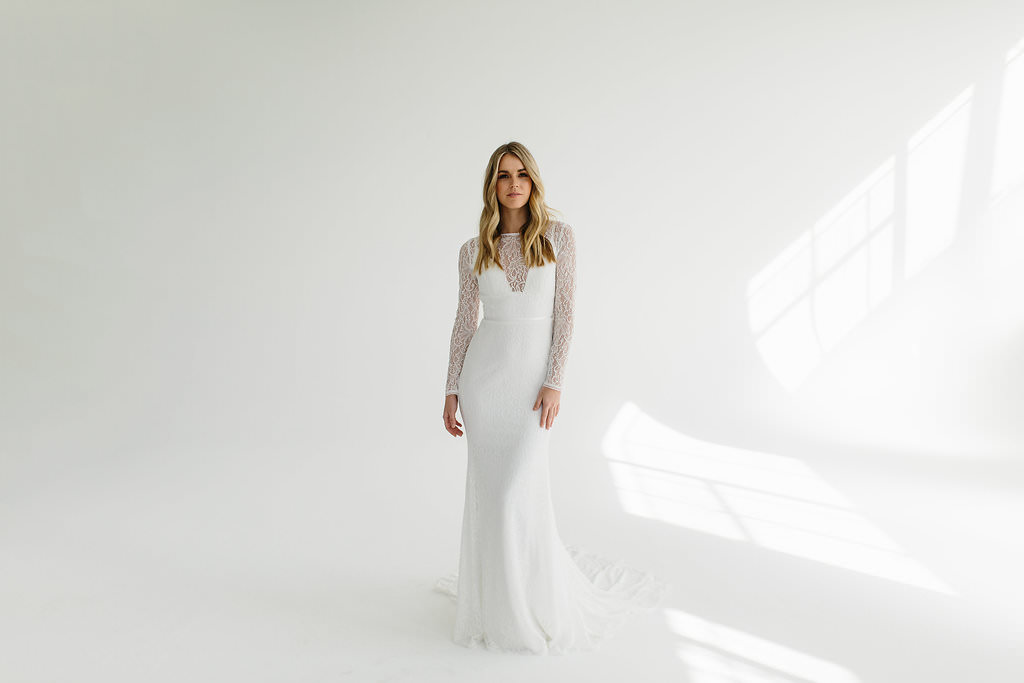 Karen Willis Holmes Karina Wedding Dress - Paperswan Bride - Wedding Dress Shop Wellington Christchurch NZ