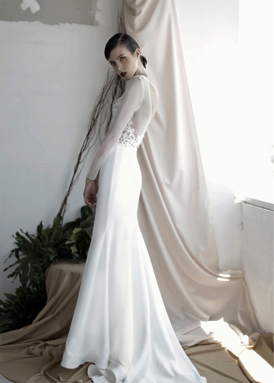 oui the label wedding dress bridal gown shop Wellington Christchurch NZ