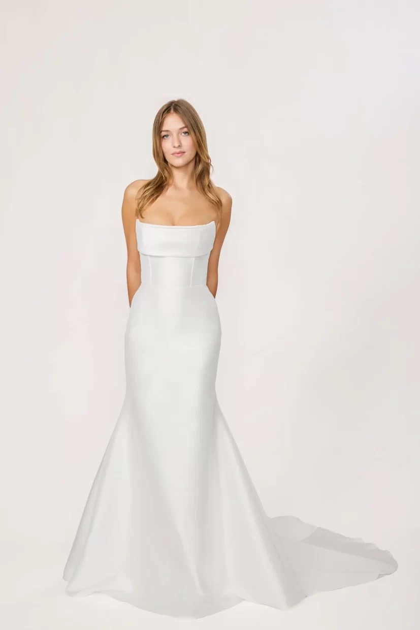 Alyssa Kristin Inez Fitted Mikado