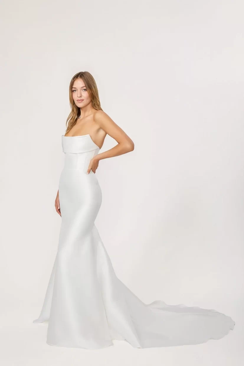 Alyssa Kristin Inez Fitted Mikado