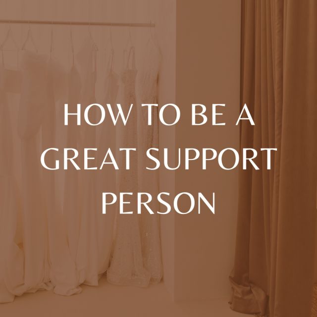 Got invited to come along to your bestie's bridal appointment? Congratulations! ⁠
Here are some tips we put together on how to be the best support crew!⁠
⁠
Comment if you think of anything else!