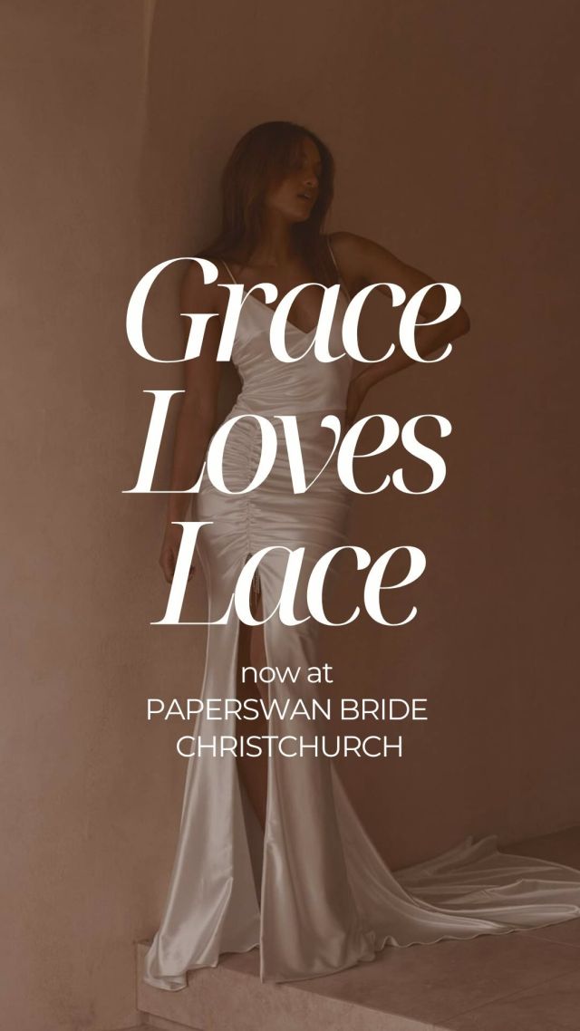 Great news, Christchurch! Your dream dress just got closer! Our Grace Loves Lace collection has landed in our Christchurch boutique. 

Book your appointment to experience the beauty of these iconic gowns firsthand. 

#graceloveslace #paperswanbride #weddingreel #2025brides #2024brides #christchurchwedding #wellingtonwedding #nzweddings #nzelopement