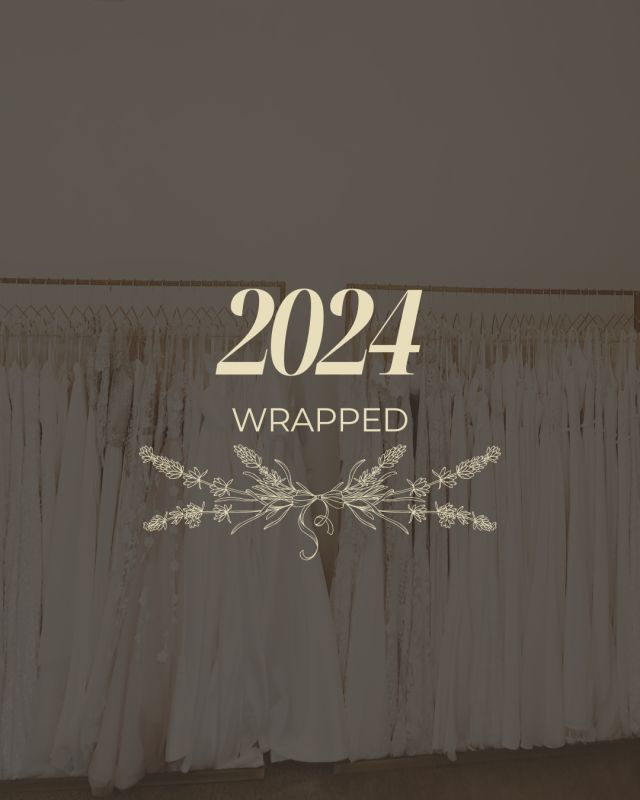 That’s a wrap on 2024! ✨ ⁠
Our doors are now closed as we take a moment to recharge. Thank you to every bride who shared their journey with us. ⁠
We’ll see you in January, ready to create even more magical moments. ♥️