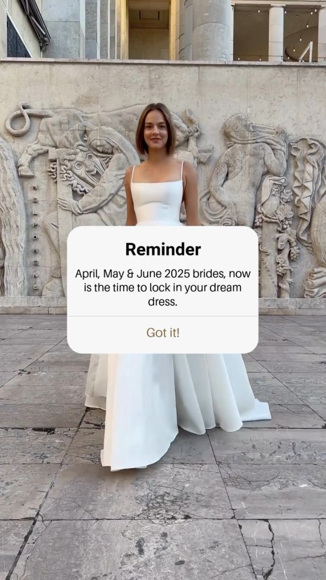 PSA 📣
A gentle reminder for April, May and June 2025 brides: the time to secure your dream dress has arrived. And if you’re getting married sooner, don’t fret we can still help you find ‘the one’. 
Book your appointment at www.paperswanbride.co.nz 🤍

#paperswanbride #bridalreel #wellingtonweddings #aucklandweddings #christchurchweddings #nzweddings #2025brides #bridetobe #weddingreels