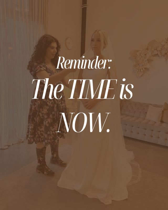 A gentle reminder for our gorgeous brides-to-be: If you’re planning a late 2025 or early 2026 wedding , now is the time to say yes to the dress.⁠
⁠
Most of our designers require 5–7 months to make your gown (sometimes longer!), and with production timelines filling fast, we’re now officially in rush order territory for some of our designers.⁠
⁠
This isn’t us trying to pressure you—we promise.⁠
We just want to help you avoid the unnecessary stress (and extra costs) that come with last-minute decisions.⁠
⁠
So if you’re still in the decision-making stage, now’s the time to get things moving. We’re here to help you every step of the way—with no pressure, just honest advice and all the support you need.⁠
⁠
🖤 Team Paperswan