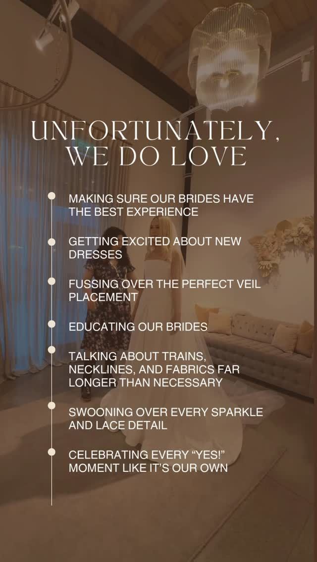 Some habits we’re not sorry for. 
We just love what we do! 😍

.
.
.
.
#paperswanbride #wellingtonweddings #aucklandweddings #nzweddings #christchurchweddings #bridaltrends #bridestobe