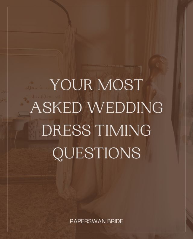 The questions we hear every day, answered honestly.⁠
⁠
Whether you’re planning well in advance or working with a shorter timeline, there are always options. The key is knowing what to expect so you can make decisions with confidence.⁠
⁠
Our role is to guide you through it all, so you can enjoy the experience, no matter your timeframe.⁠
⁠